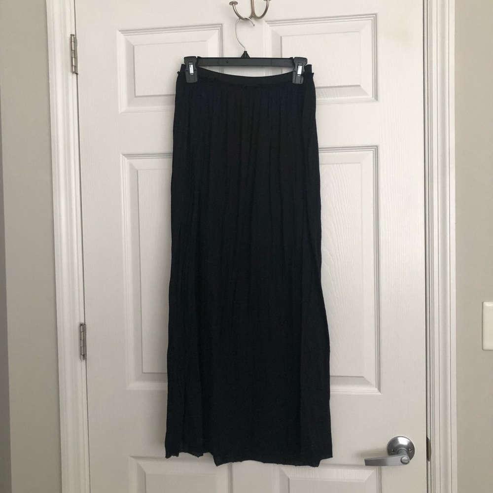 American Eagle Outfitters Black Maxi Skirt